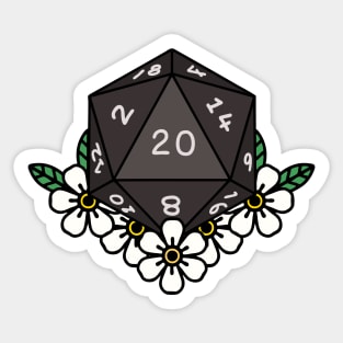 d20 Sticker